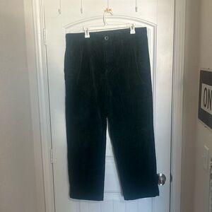 Volcom tapered corduroy pants- cedar green